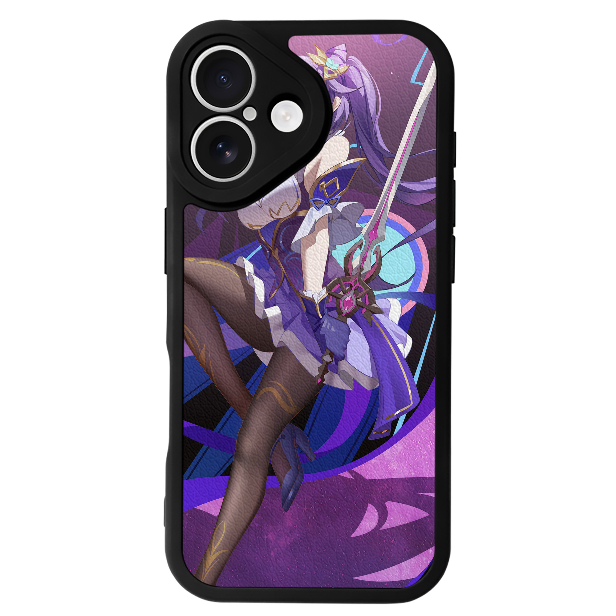 （画像用） 葬送のフリーレン Frieren 【iPhone 16シリーズ対応】シリコンスマホケース（レザー調） 材質：シリコン